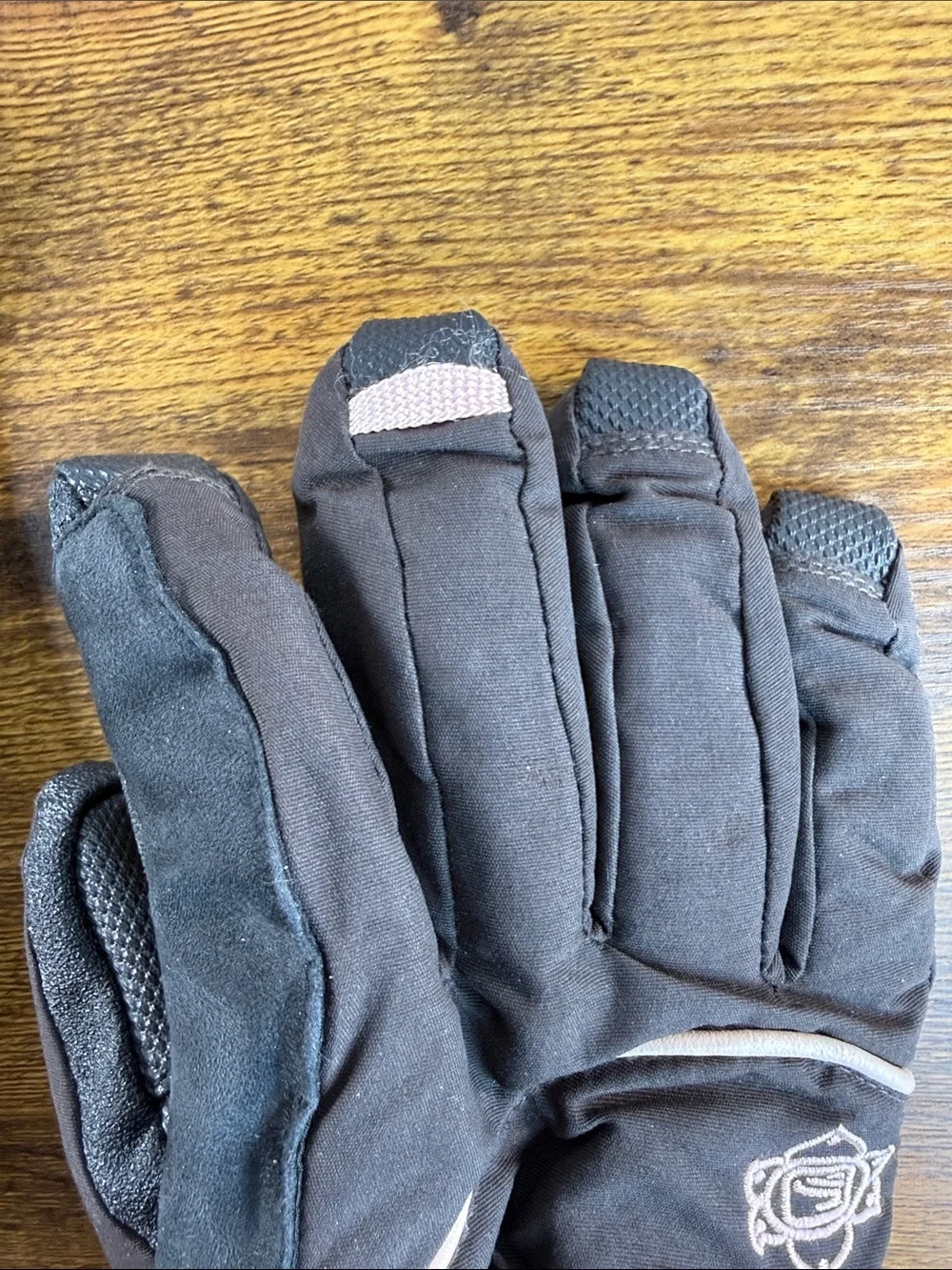 Scott Black and Pink Insulated Winter Gloves